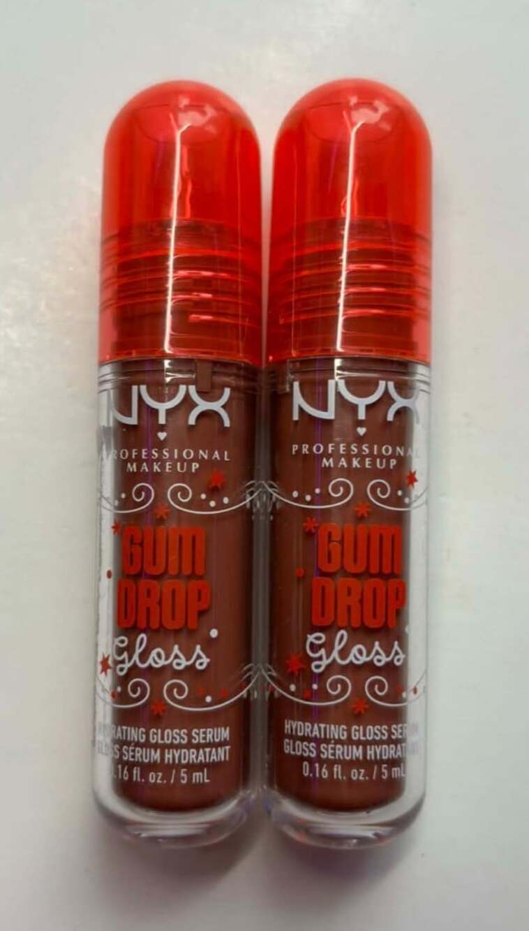 NYX Gum Drop Hydrating Gloss Serum 01 Hydra Honey Lot of 2